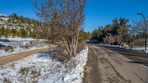 הדרך לעמוקה ביום של שלג